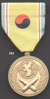 Korea War Medal, US manufacture