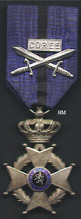 Order of Leopold II, Korean War swords