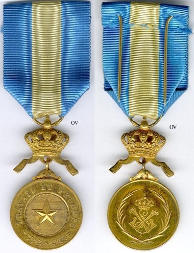 Gold Medal, obverse and reverse