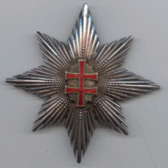 War Victory Cross, 1st class breast star