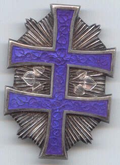 War Victory Cross, 3rd class breast star