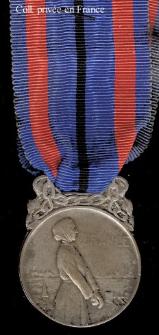 Invasion Victims Medal, silver, obverse