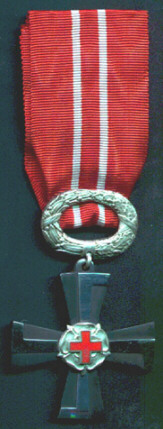 4th class, civil division with red cross