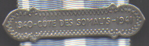 Bar 1940-Cte des Somalis-1941