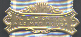 Gilt Congo-Nile Mission clasp