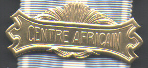 Gilt Centre Africain Mission clasp