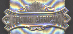 Silver Centre Africain Mission clasp