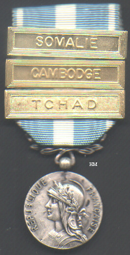 Mdaille d'Outre-Mer, obverse
