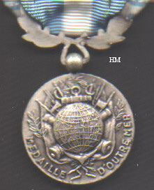 Overseas Medal reverse