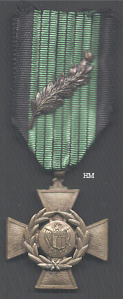 French Legion War Cross, obverse - copy