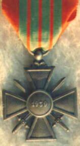 Croix de Guerre reverse