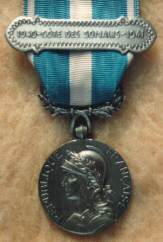The Vichy Colonial Medal