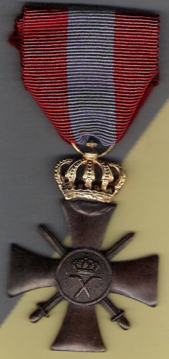 War Cross, 1st class, obverse