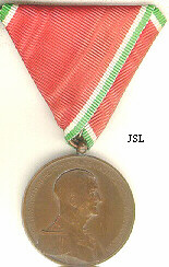 Bronze Medal for Bravery