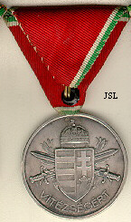 Bravery Medals' reverse