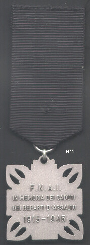 Arditi Cross, type 3, reverse