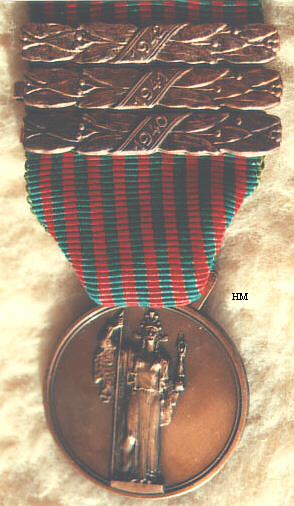 War Commemorative 1940-43, obverse