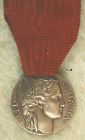 Volunteer Medal, obverse
