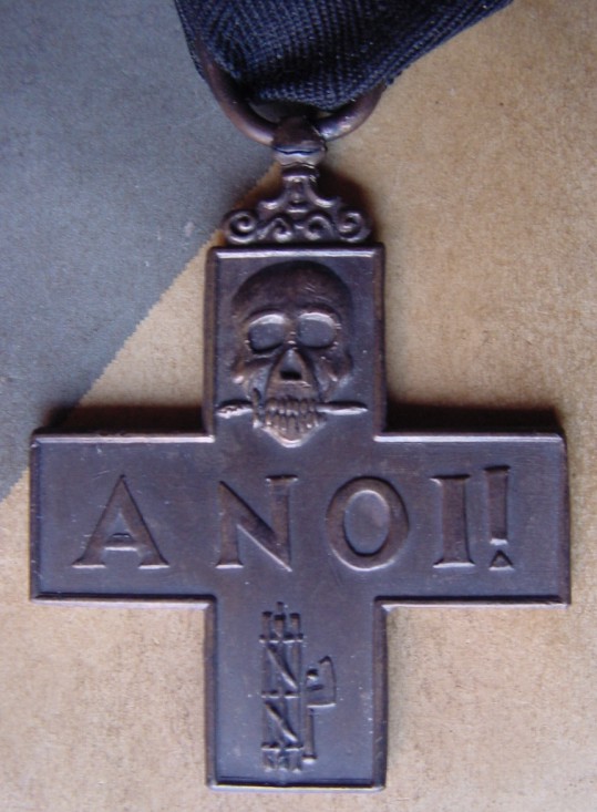Arditi Cross, type 3, reverse