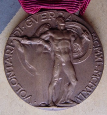 WW2 Volunteers' medal, dated reverse