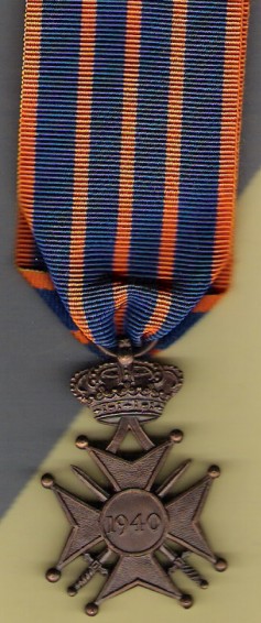 War Cross, reverse