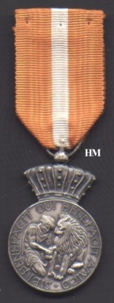 Gratitude Medal, obverse