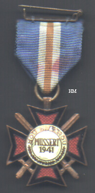 Mussert Cross, reverse