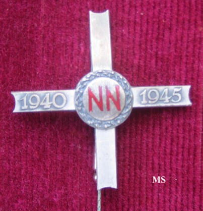 "Nacht und Nebel" Memorial Cross