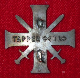 Tapper og Tro, 2nd class, reverse