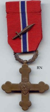 War Cross with sword device