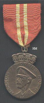 Haakon's 70th Birthday Medal, obverse