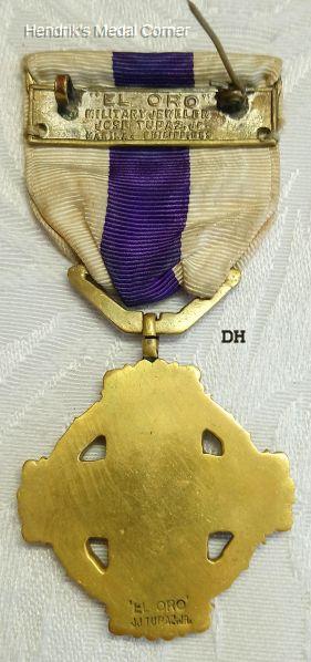 Wounded Medal, reverse