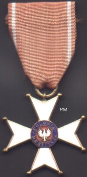 Polonia Restituta Order, knight class, obverse