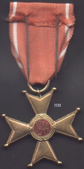 Polonia Restituta Order, knight class, reverse