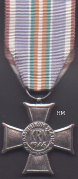 Silesian Uprising Cross, reverse