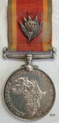 Africa Service Medal, obverse