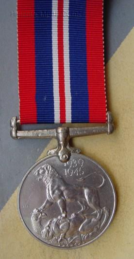 War Medal, reverse