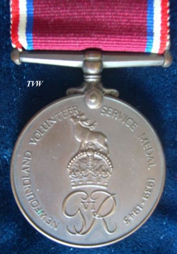 Newfoundland Service Medal, obverse