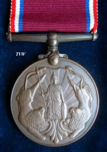 Newfoundland Service Medal, reverse