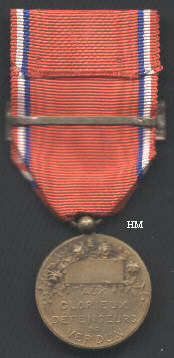 Prudhomme Medal, reverse